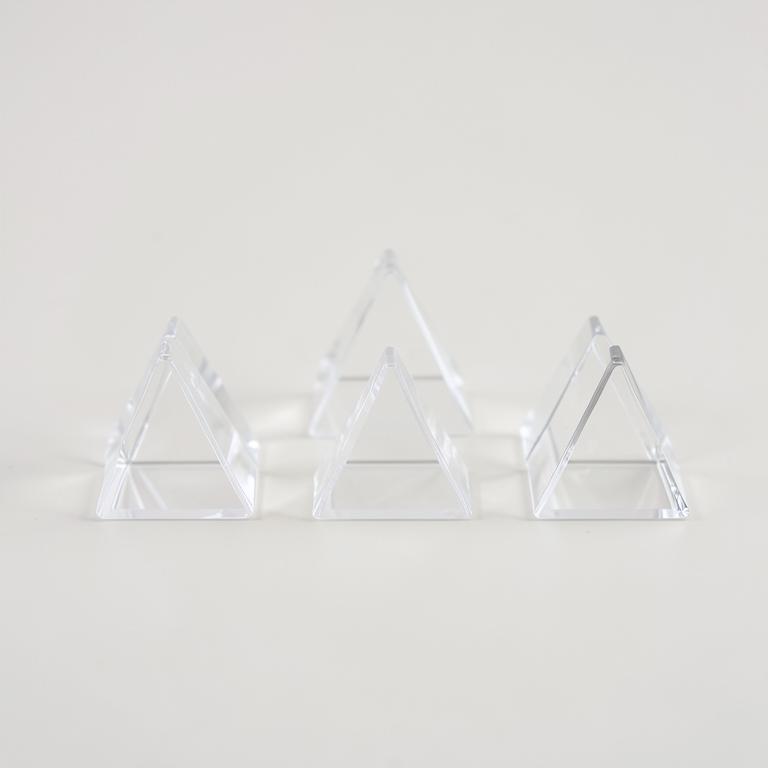 Acrylic Pyramid Set — product photograph